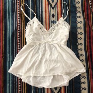 ☀️O’Neill BoHo White Tank Top🐚